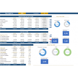 Financial model with New